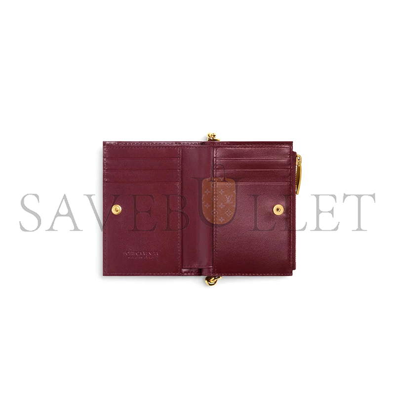 B0tt*ga Ven*ta SSOLSTICE SMALL BI-FOLD WALLET 788055V4R412250 (11.5*10*1cm)